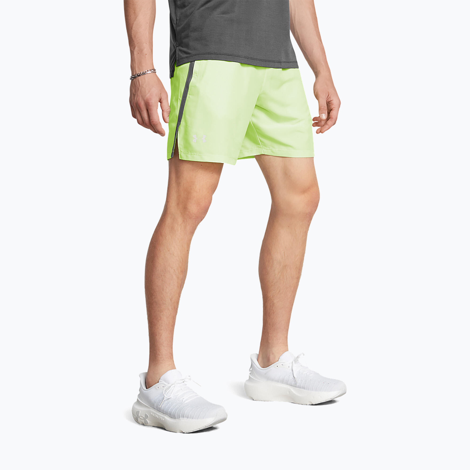 "Launch" Laufshorts für Herren Grün 5/5