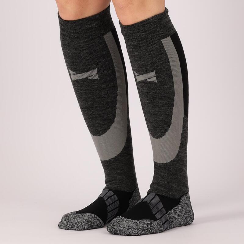 Xtreme - Chaussettes de ski Unisexe - Multi noir - 2 Paires - Chaussettes de ski