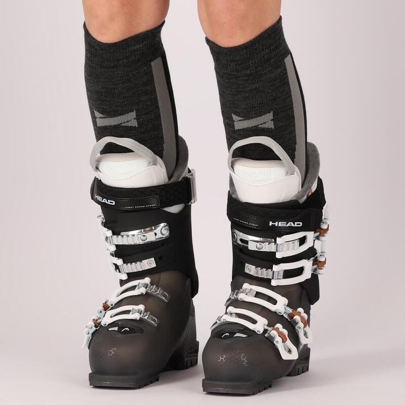 Xtreme - Chaussettes de ski Unisexe - Multi noir - 2 Paires - Chaussettes de ski