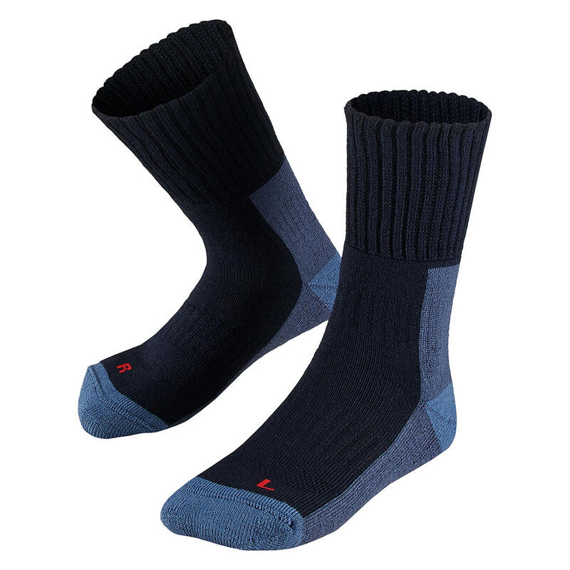 Xtreme - Chaussettes de randonnée unisexes - Multi bleu - 2 paires - Chaussettes