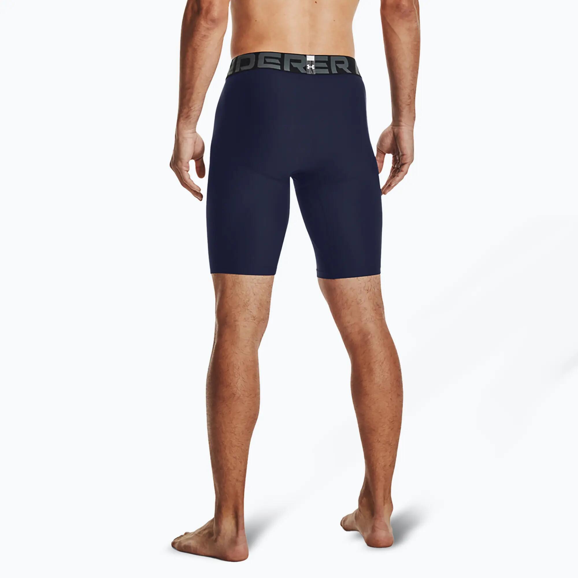 Cuissard de compression Under Armour HeatGear Compression Bleu Homme 3/6