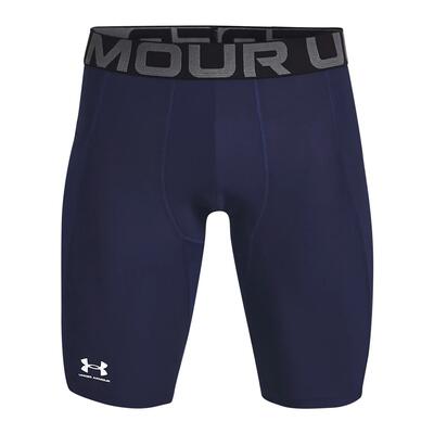 Under armour heatgear compressieshort blauw heren
