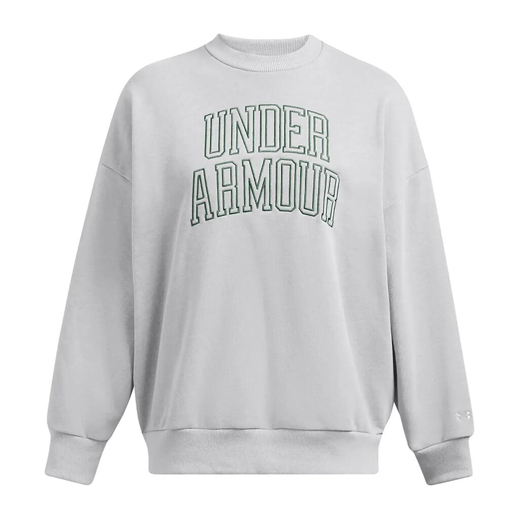 Womens/Ladies Icon Oversized Sweatshirt (Grey)