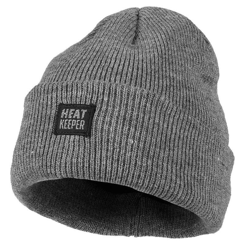 Heatkeeper - Thermo Hat Men - Gris - 1 pièce - Coupe-vent/Imperméable - Bonnet