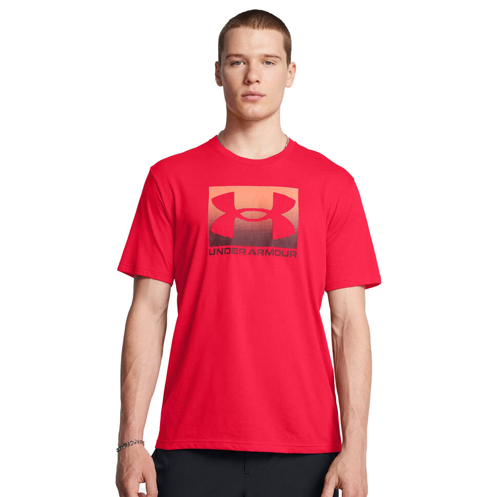Koszulka fitness męska Under Armour Boxed Sports z krótkim rękawem