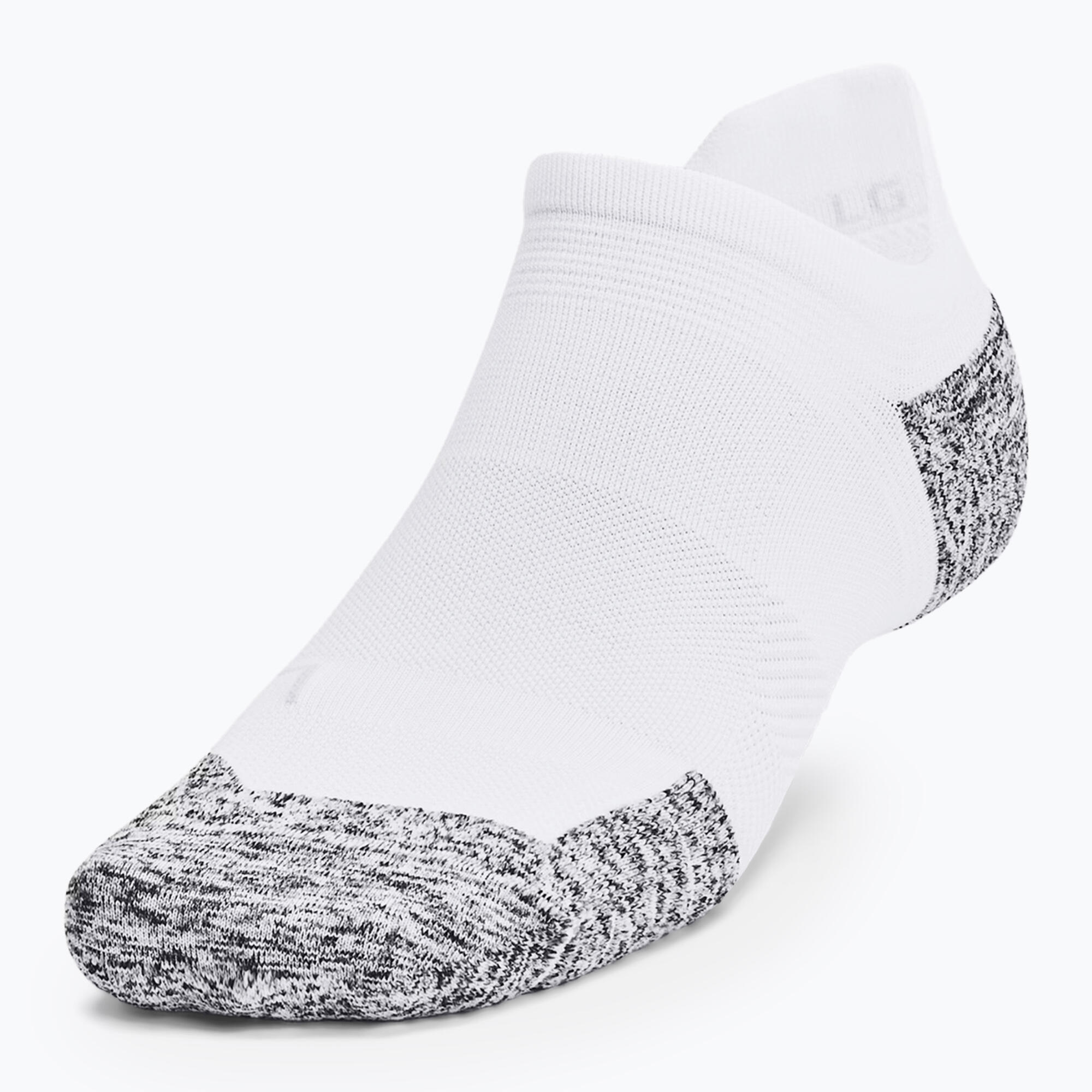Under Armour Dry Run Cushion No Show chaussettes de course, 3 paires 2/4