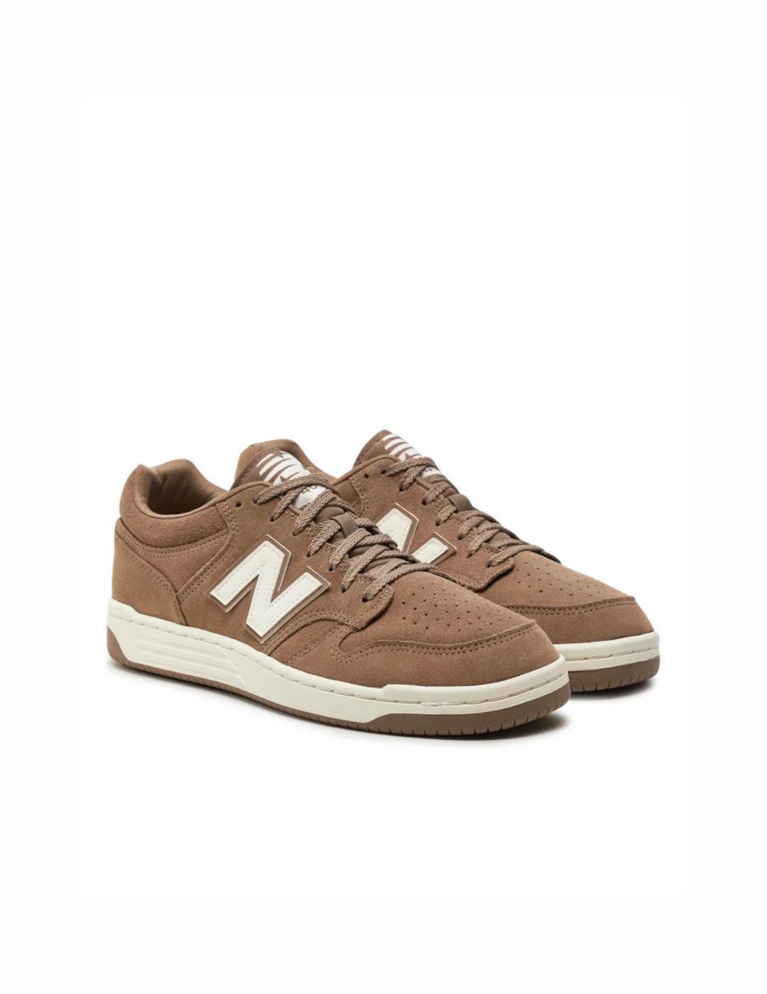 Zapatillas para Hombre New balance 480ldt suede  Marrón 2/5