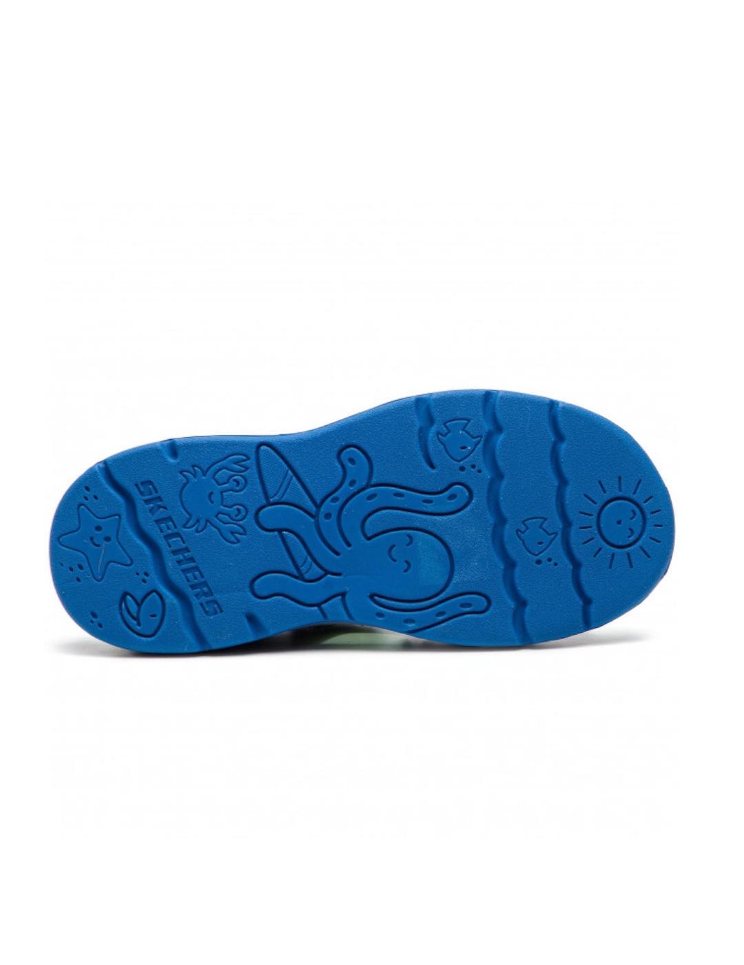 Sandalias para Niño Skechers Sun spurt  Negro 3/3