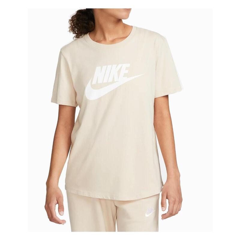 Sailing polo, shirts para Mujer Nike Sportsewar club Beige