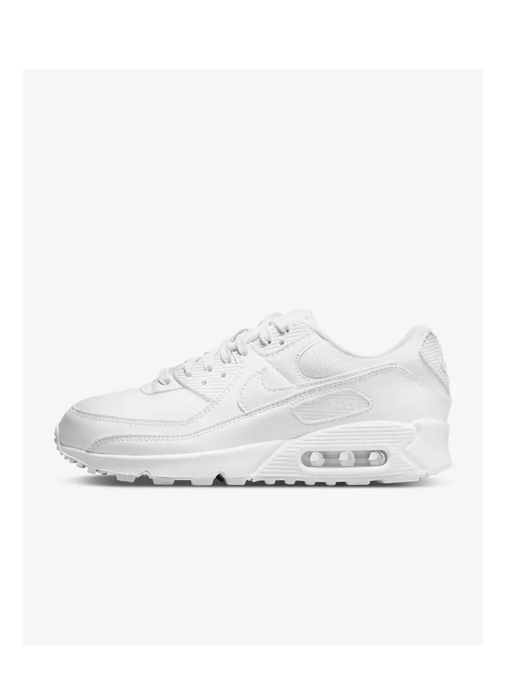 Nike Air Max 90 Triple White (2022) Donna 2/4