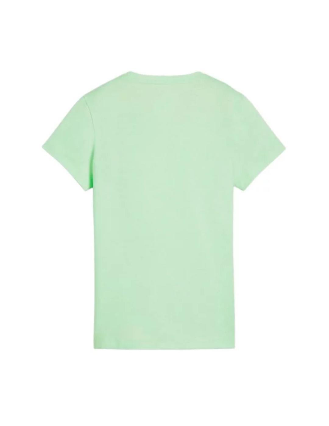 Polo de navegación, camisetas para mujer Puma Better Ess Verde 2/5