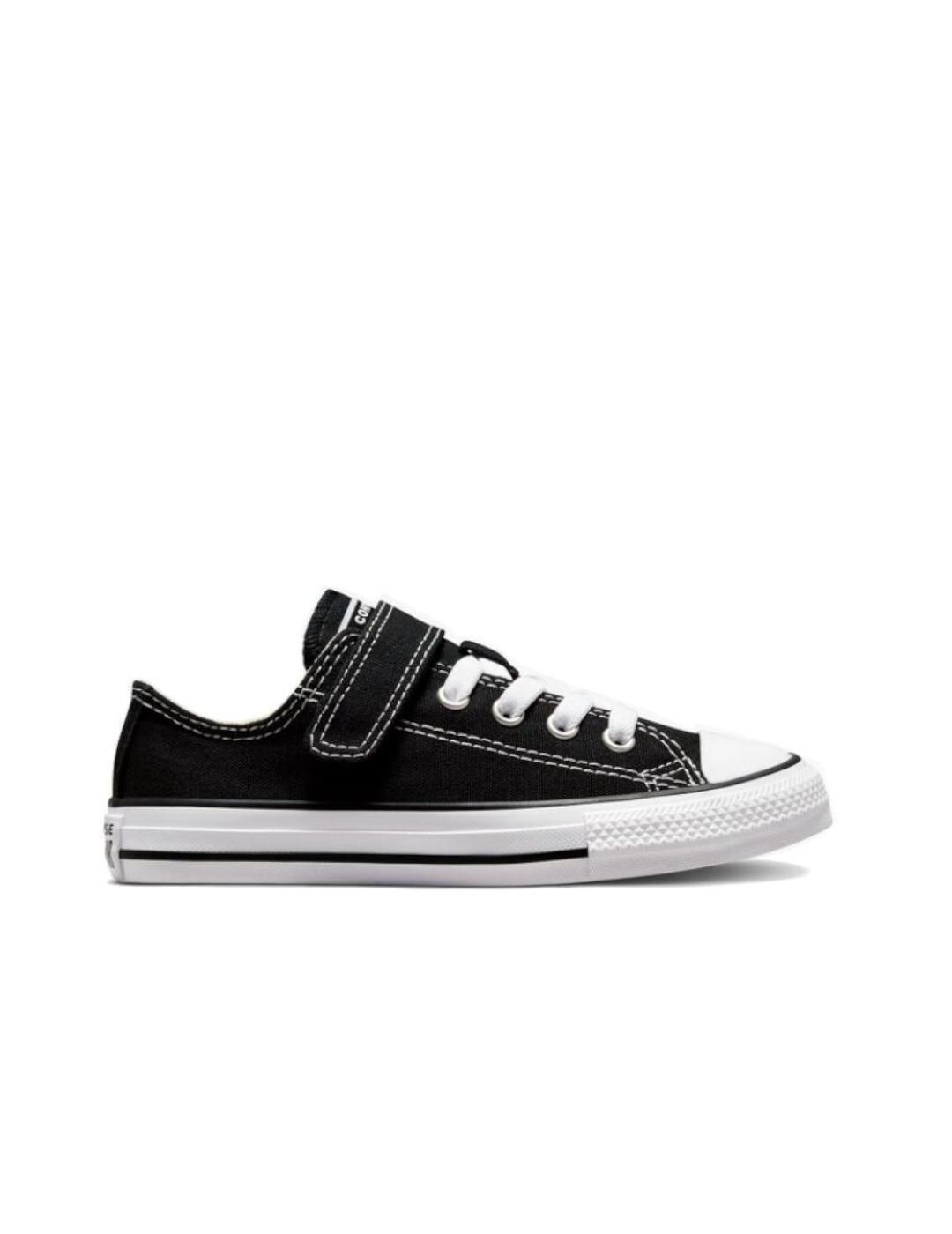 CONVERSE Scarpe da bambino Converse in tela bassa 1v nere