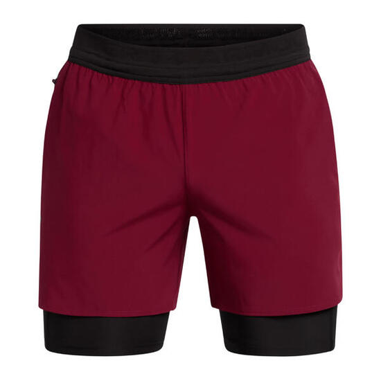 Short homme Peak tissé 2en1 Under Armour