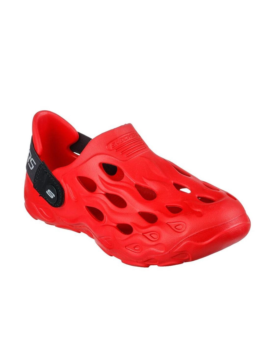 Sandalias para Niño Skechers Thermo rush Rojo 3/4