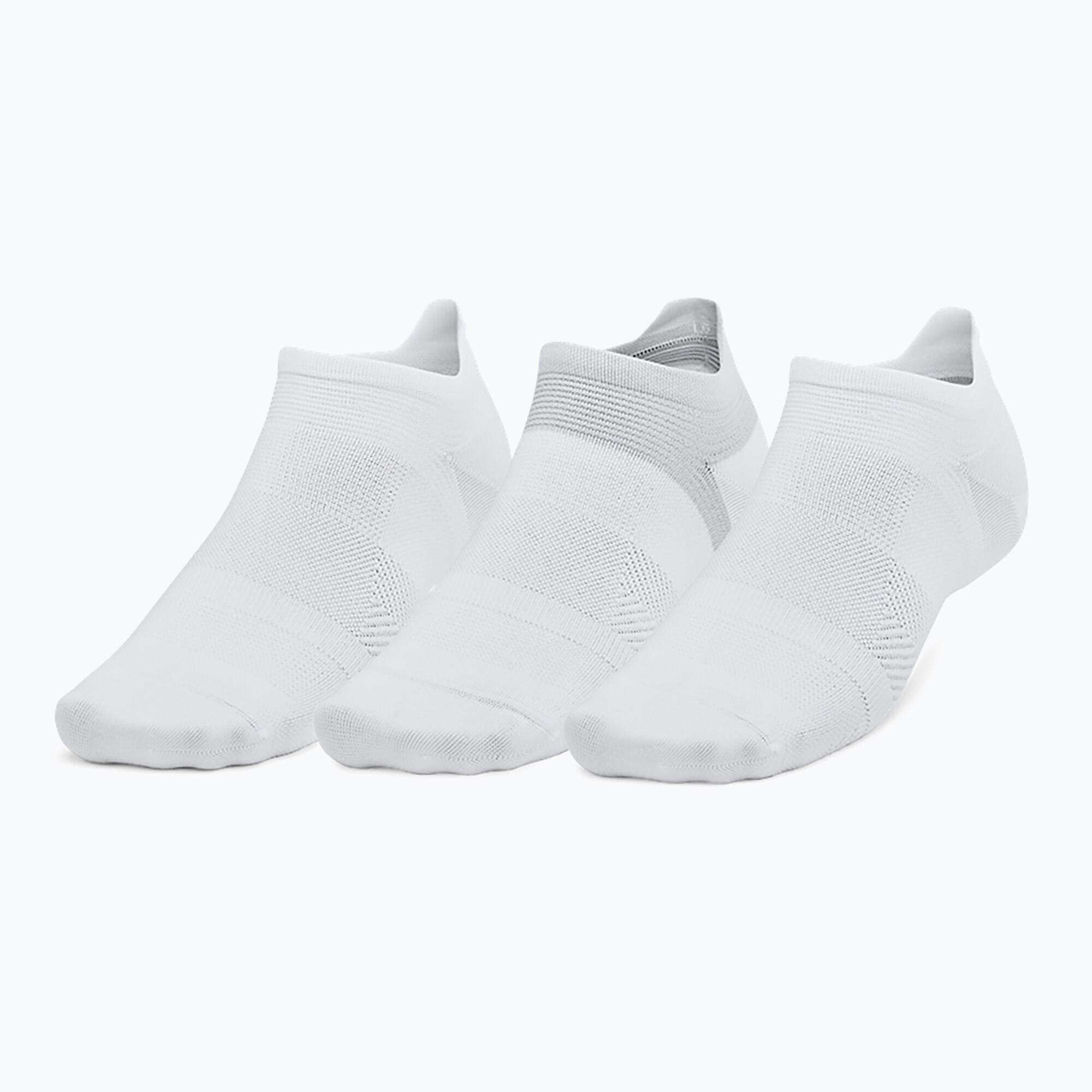 Under Armour Dry Run Lite No Show heren hardloopsokken, 3 paar 4/4