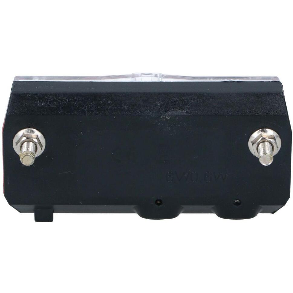 Lampka rowerowa tylna Dunlop 3 Led, zasilanie dynamo