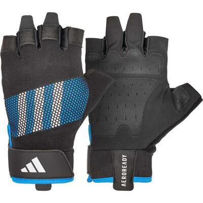 Adidas training handschoenen performance blauw