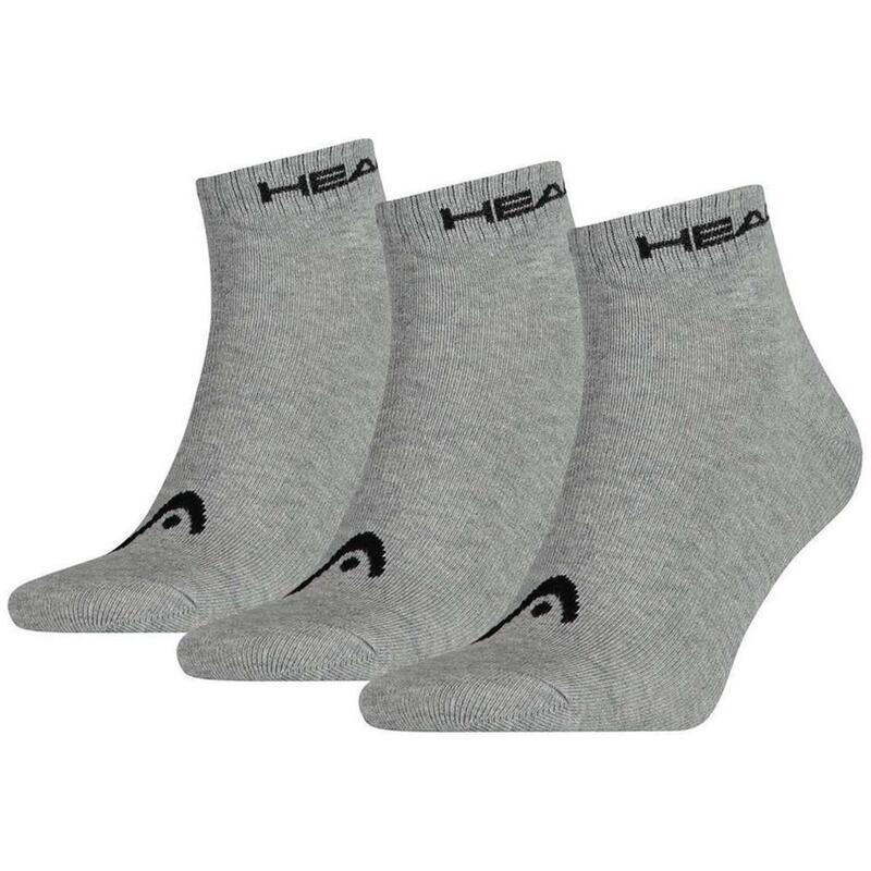 Calcetines unisex Head Quarter en color gris