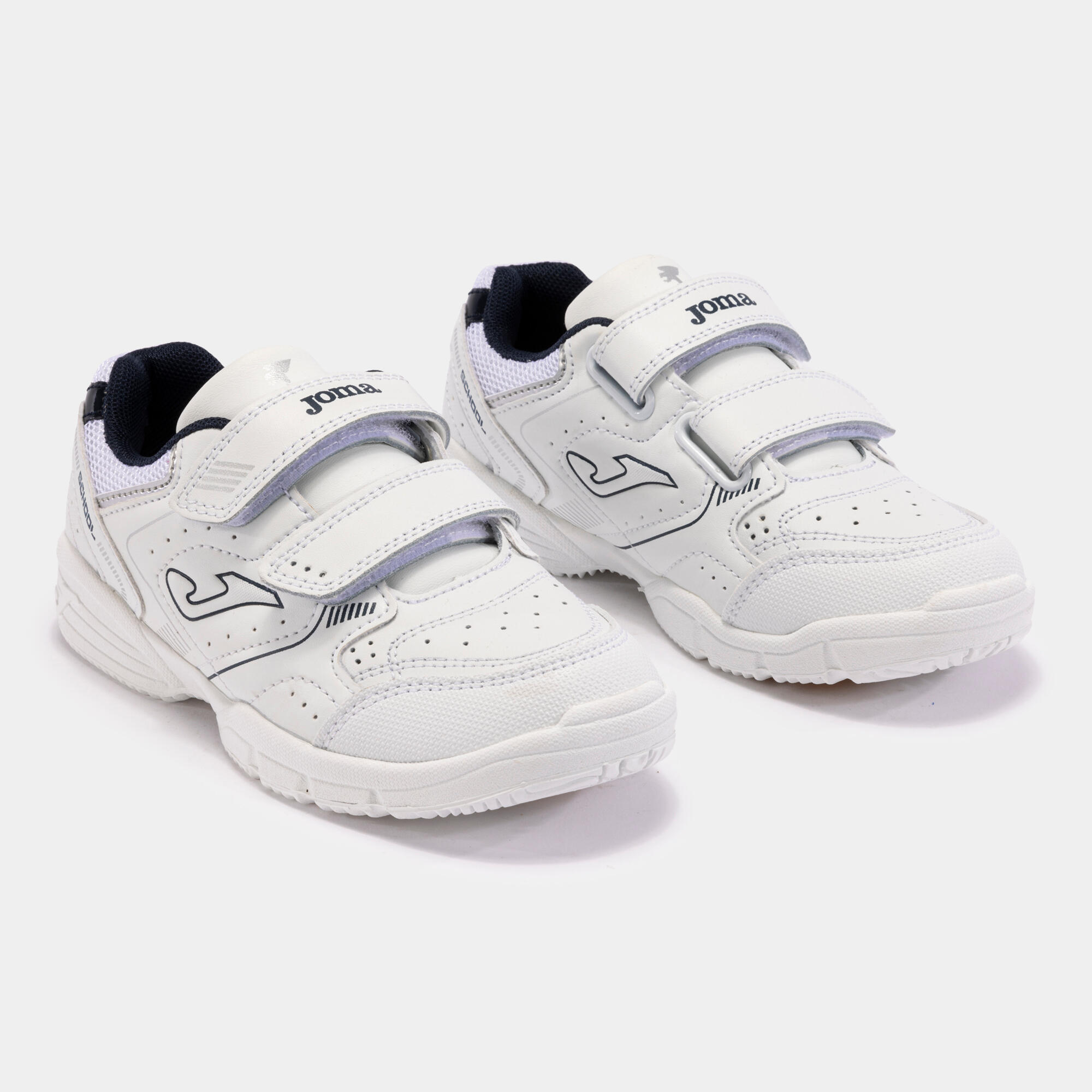 Chaussures Enfants Joma W.School Jr 24 Blanc 2/5