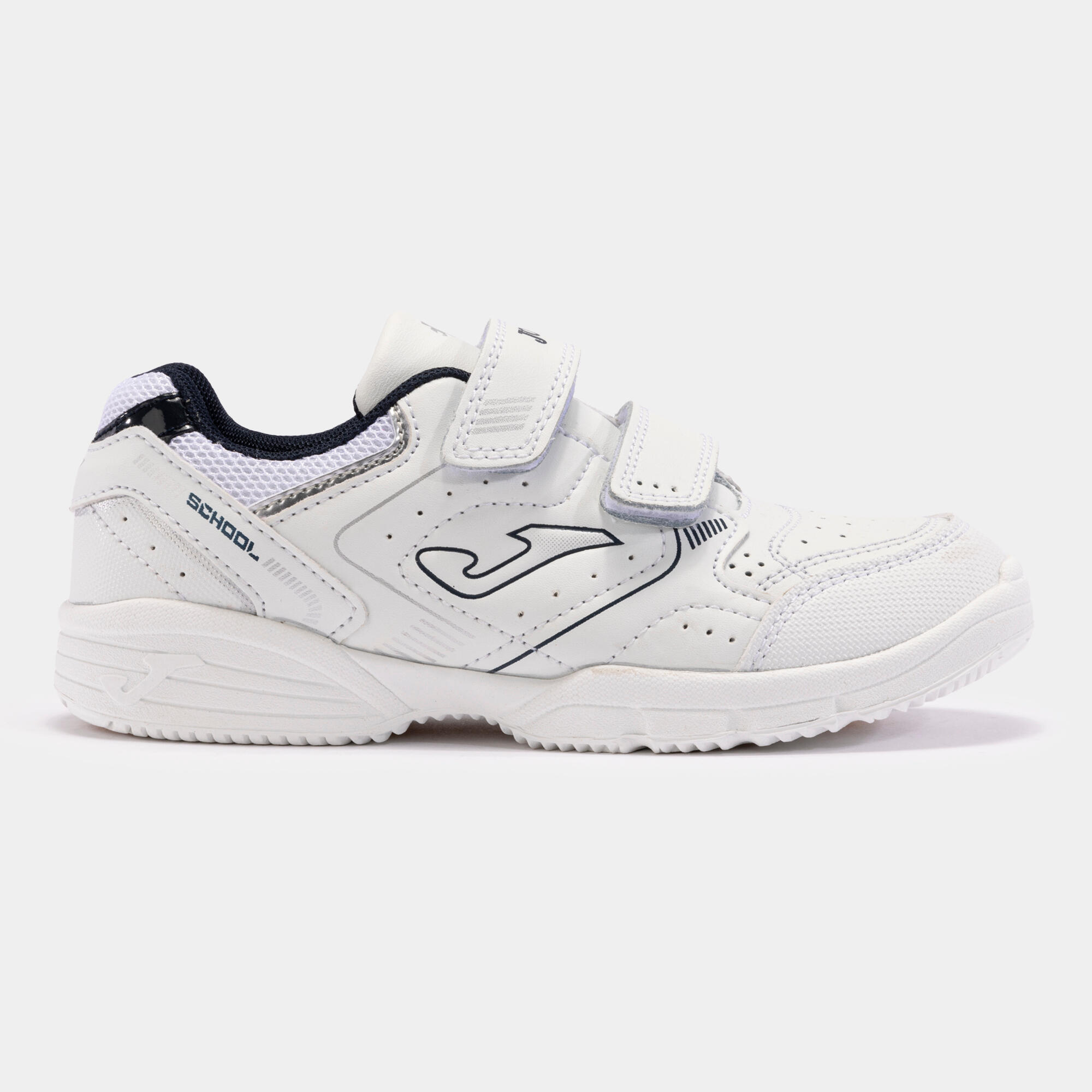 Joma - Chaussures Enfants Joma W.school Jr 24 Blanc - Chaussures De Sport - Blanc|bleu - Decathlon