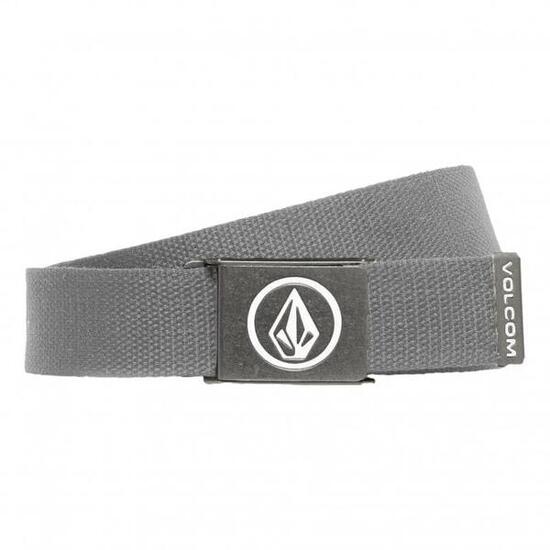 Ceinture Volcom Circle Web gris chiné