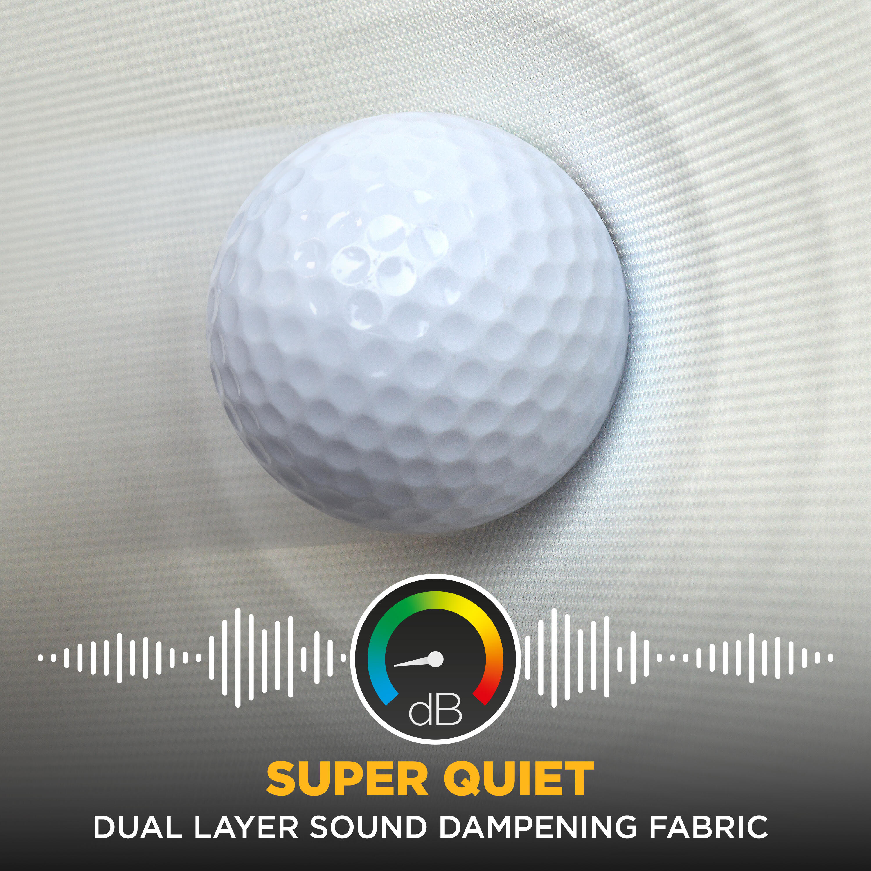 Golf Simulator Enclosure With Impact Screen 3 x 2.5 x 1.5m 6/7