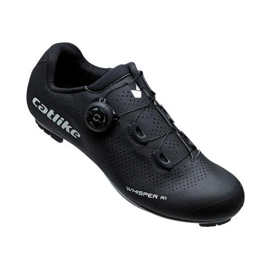 Chaussures Vélo Route Whisper R1 Nylon Noir