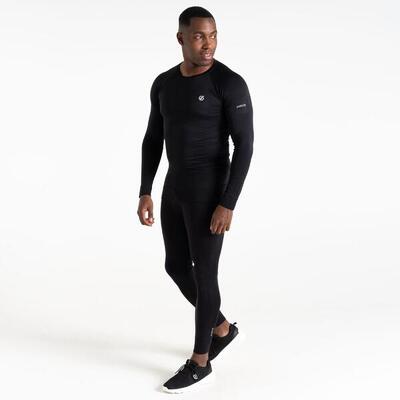 Midlayer skiën heren fitted design lange mouwen in the zone ii
