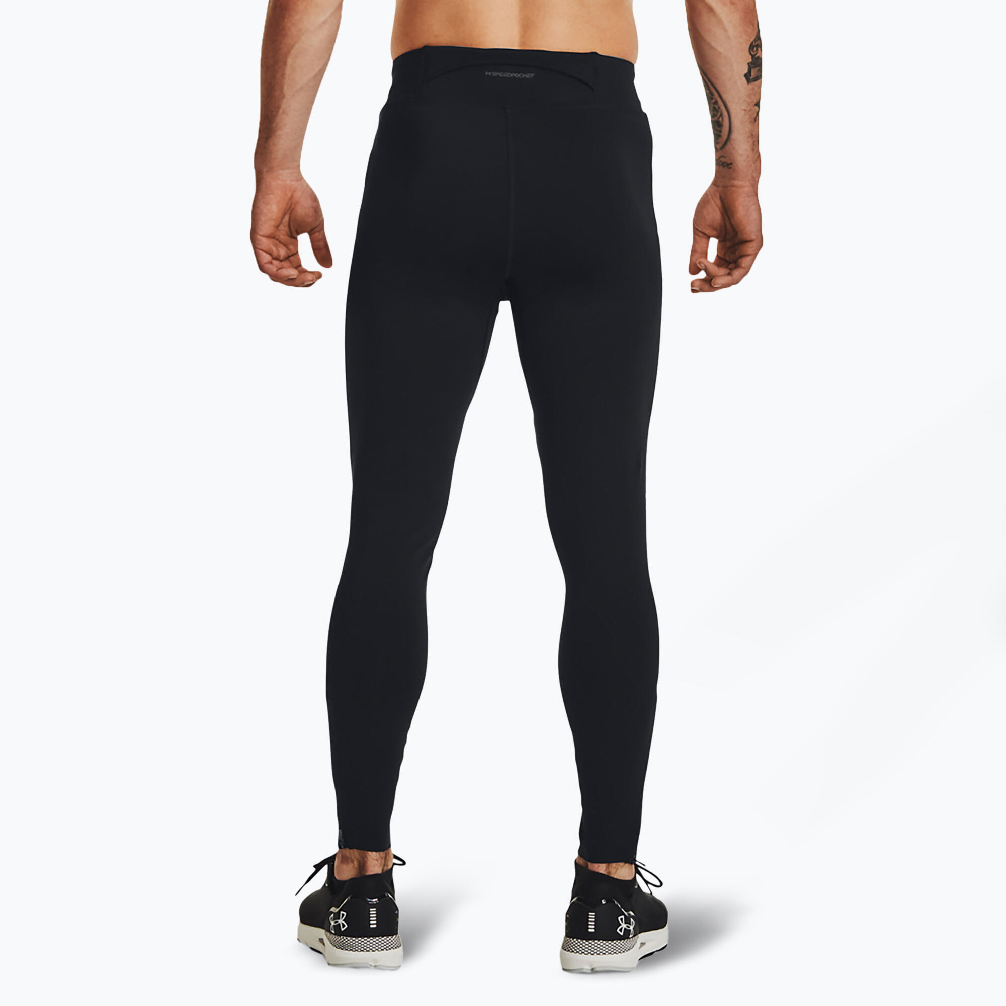 Under Armour Qualifier Elite Long Tights Zwart 3/7