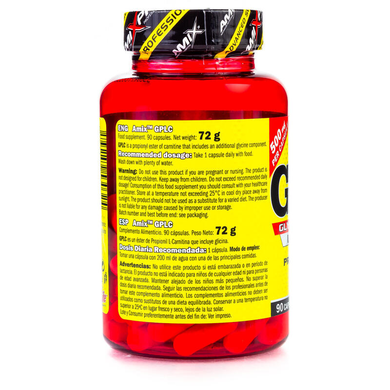 gplc glycine propionyl-l-carnitine GPLC Glycine Propionyl L-Carnitine - 90 kapszula AmiXpro® series AMIX