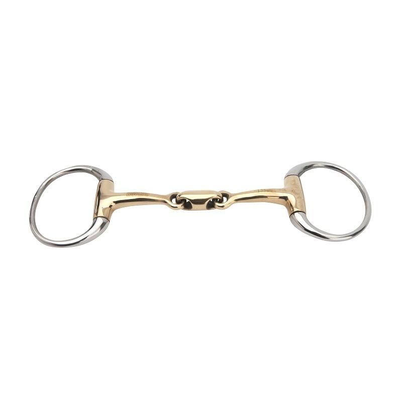 Horka Bustrens Dubbelgebroken - Gold Brass 2/2