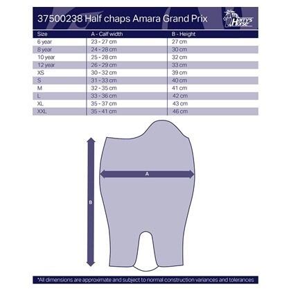 Harry's Horse Minichaps Amara - Kurze & Weite Ausführung Für Reiter