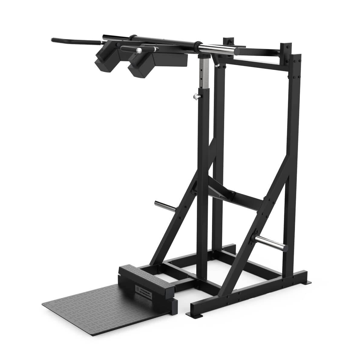 Press Vikingo y Gemelo de Pie Palanca Titanium Strength 3/4