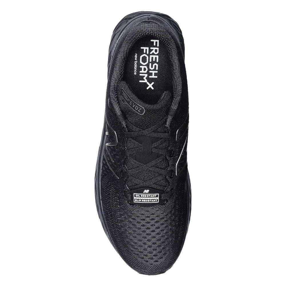 New Balance Mens Fresh Foam X Evoz v3 Slip Resistant 2E Width