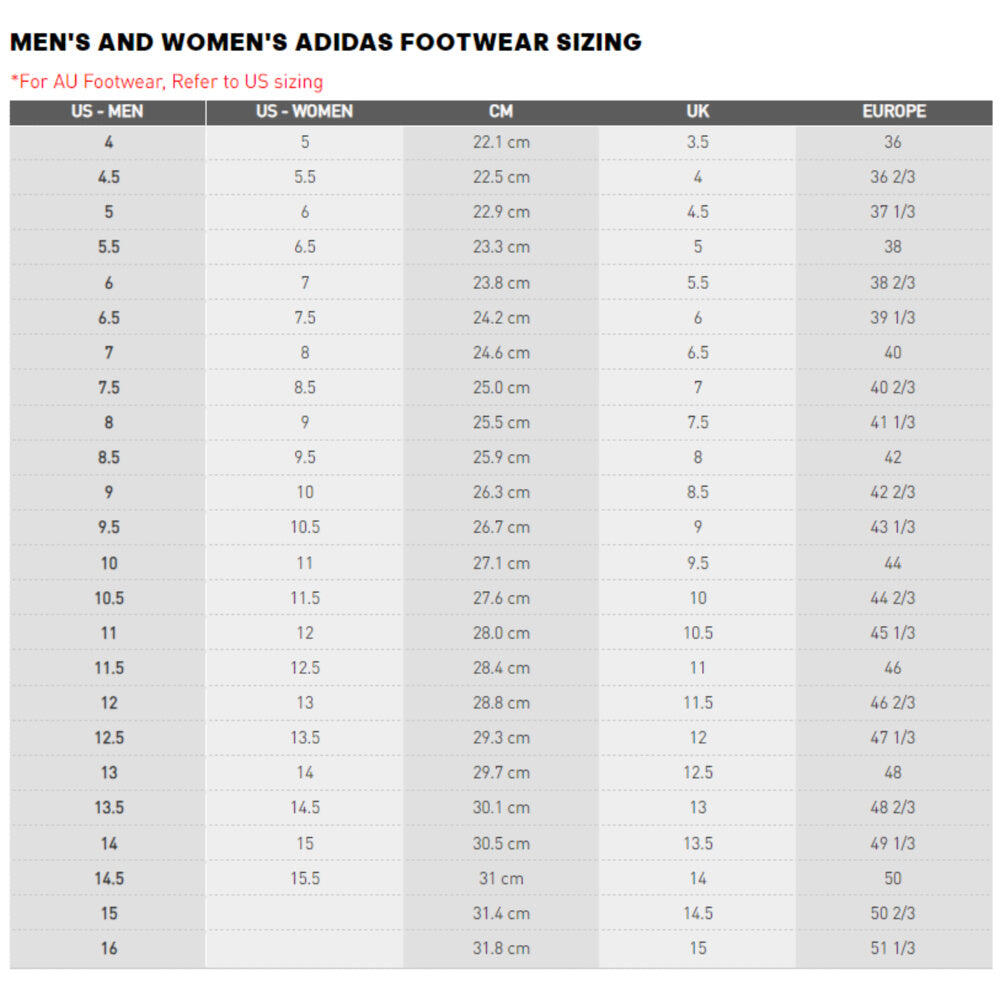 Adidas Shoes Adidas Women's Shorts Size Guide Chart Shoes