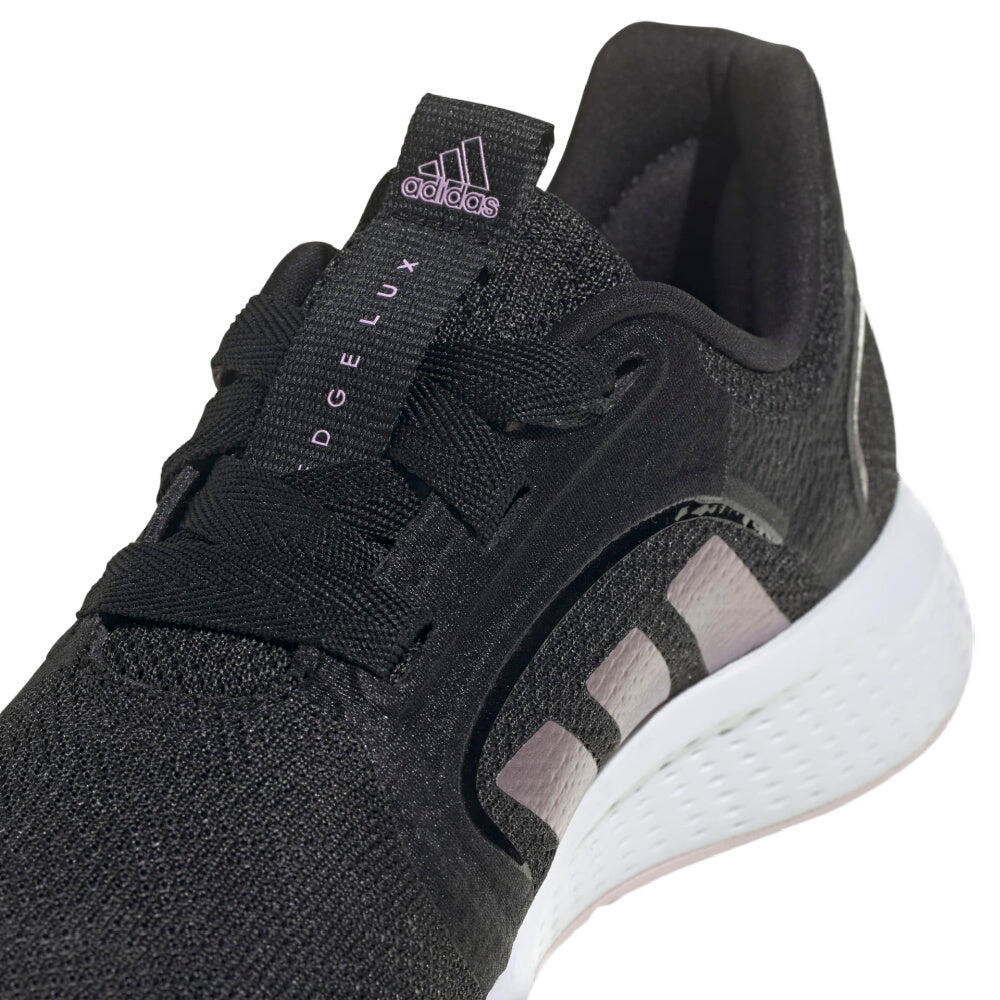 Adidas Womens Edge Lux 5 Black Matt Purple Almost Pink
