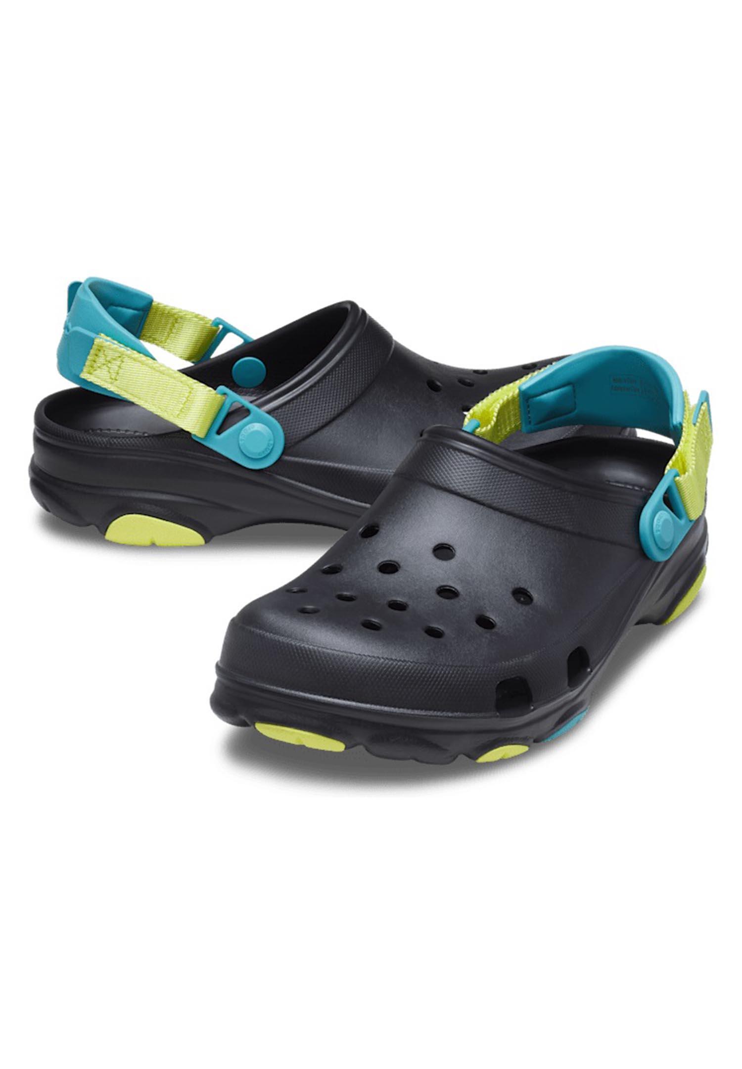Papuci de tip crocs universali 2063400c4 pentru întregul an negri bărbătești