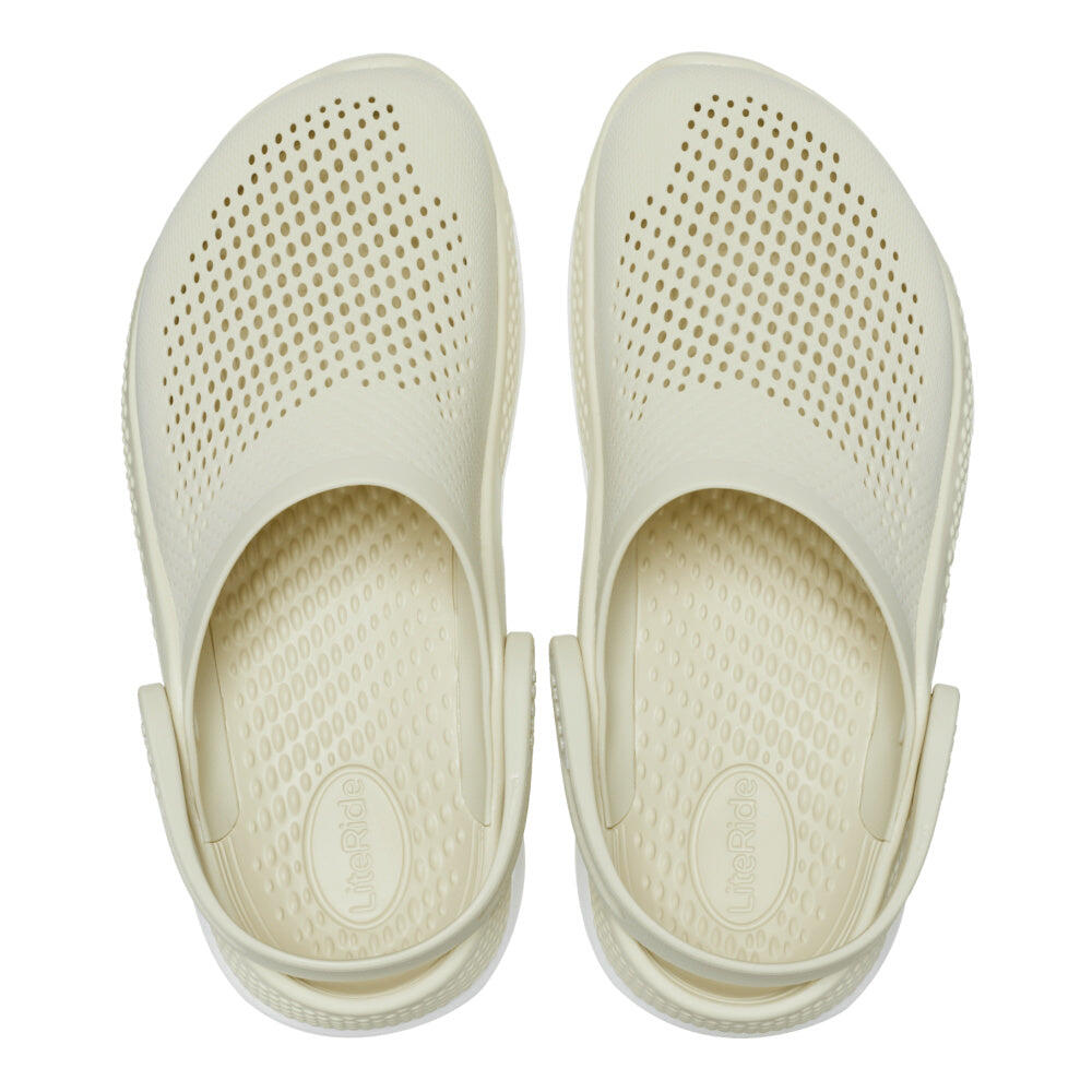 Crocs Unisex LiteRide 360 Clog (Bone)