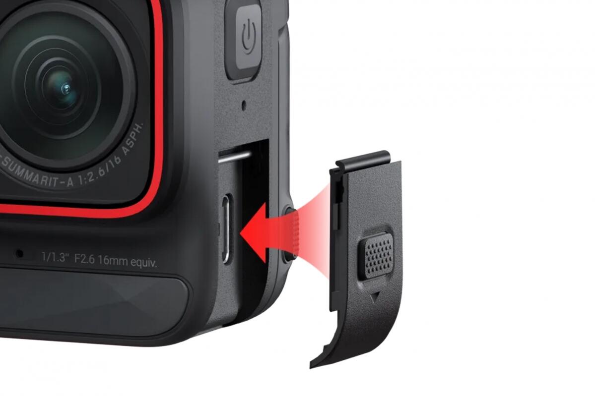 Insta360 Ace Pro - Krytka USB portu 4/5