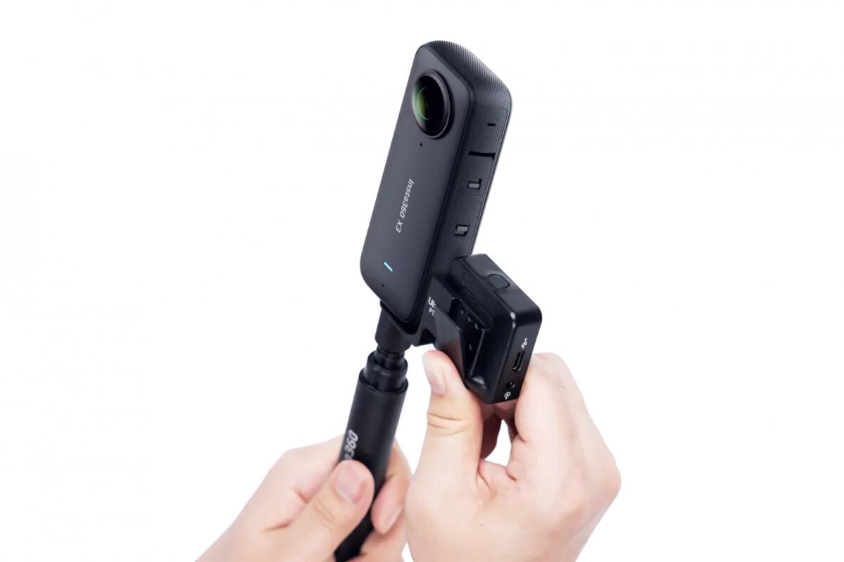 Insta360 cold shoe (sáňky) pro mikrofon Rode Wireless Go 2/4