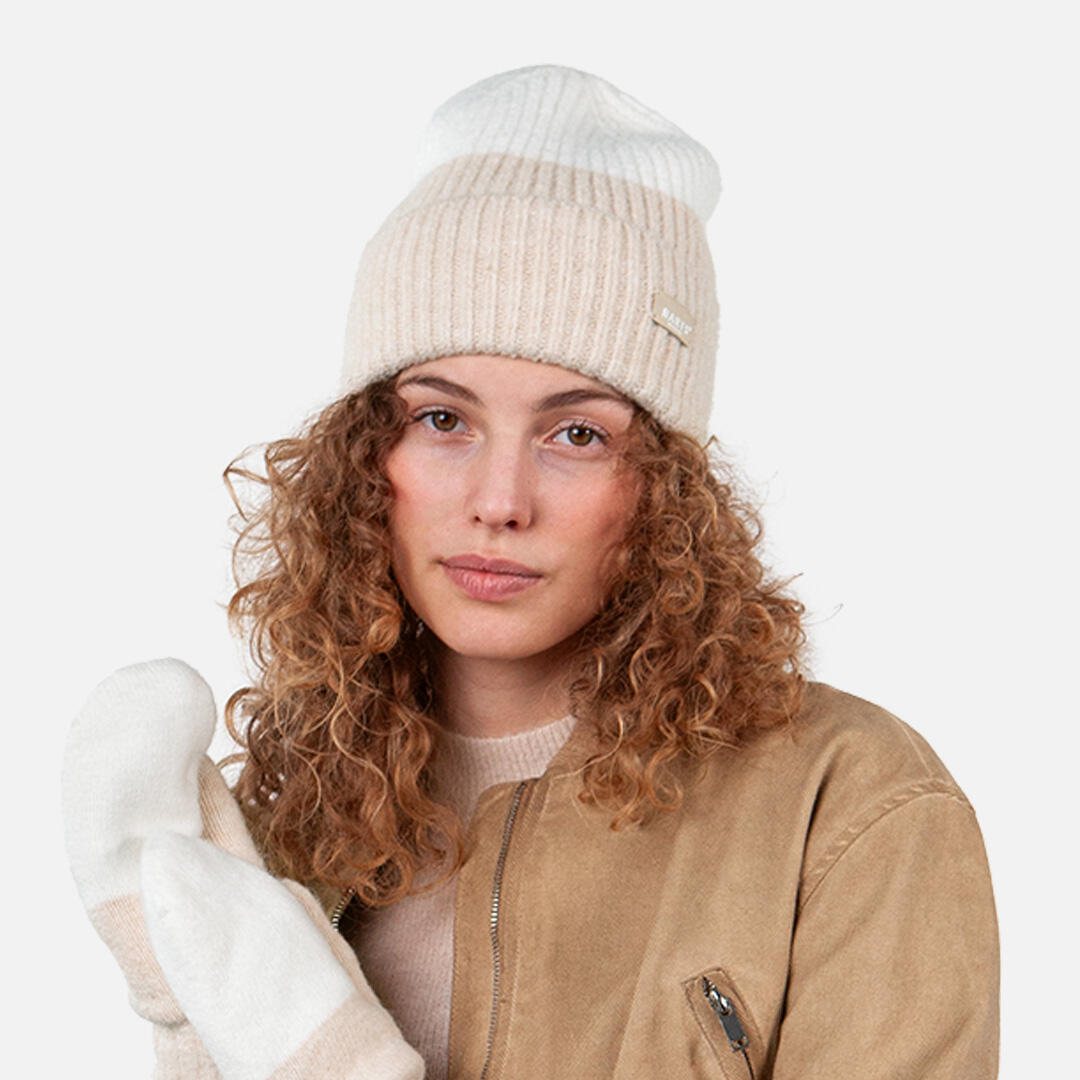 Bonnet Kitei Beanie Cream Femme 2/3