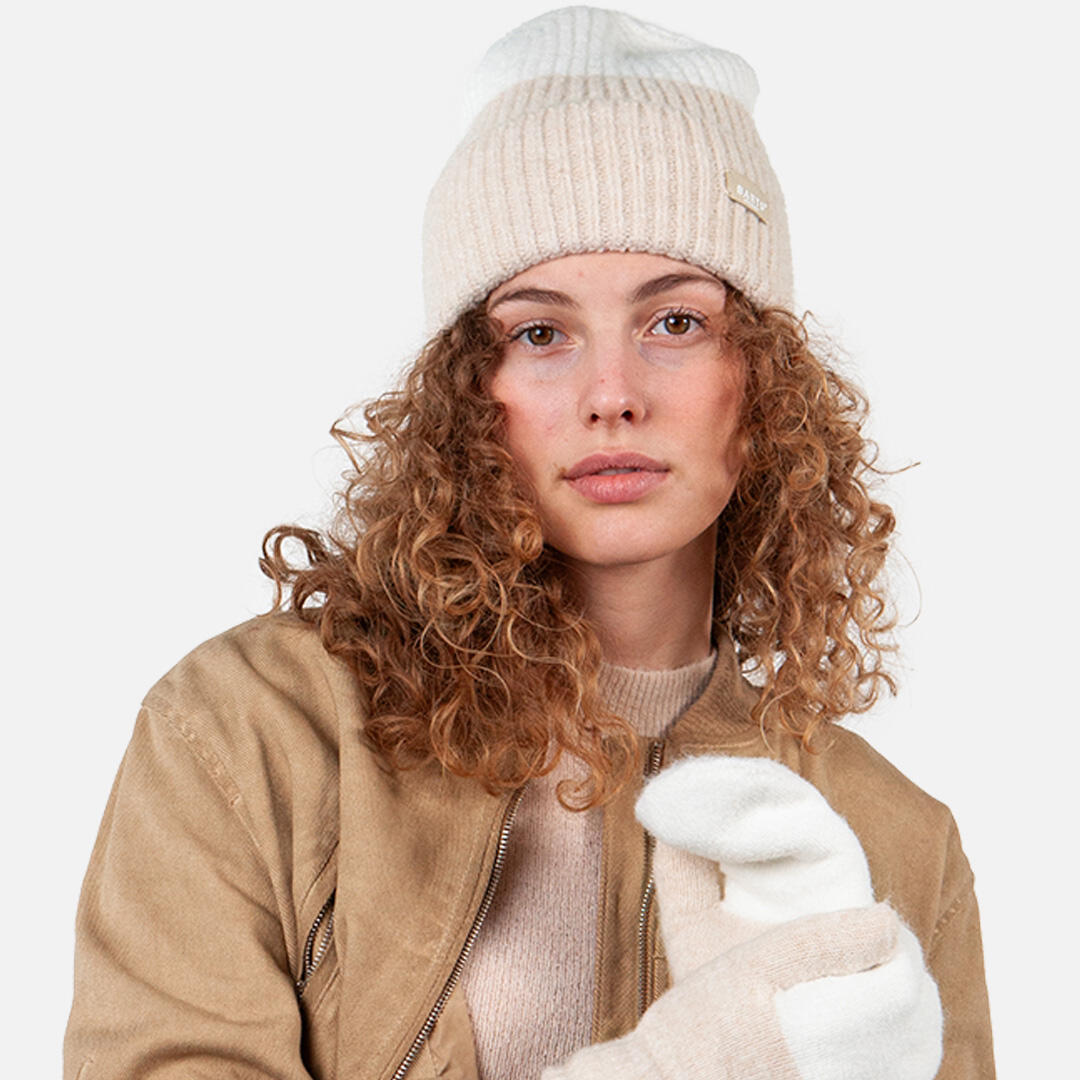 Bonnet Kitei Beanie Cream Femme 3/3