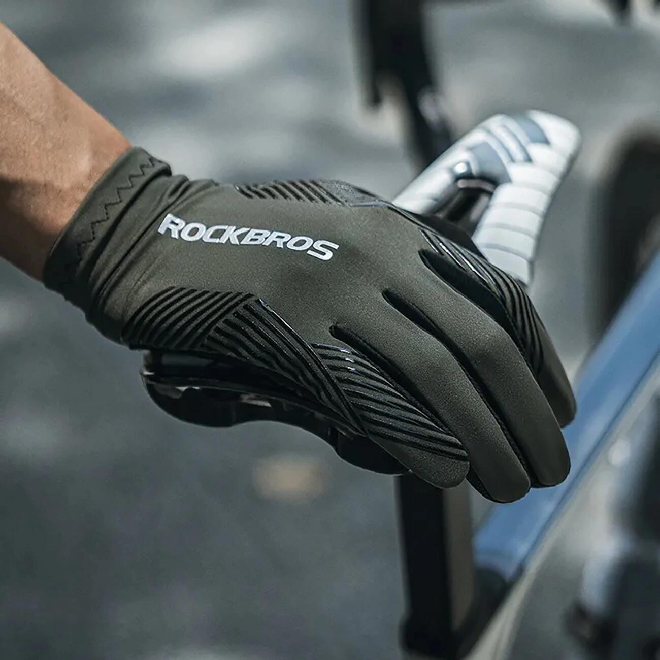 Gants de cyclisme absorbant les chocs Rockbros 5/7
