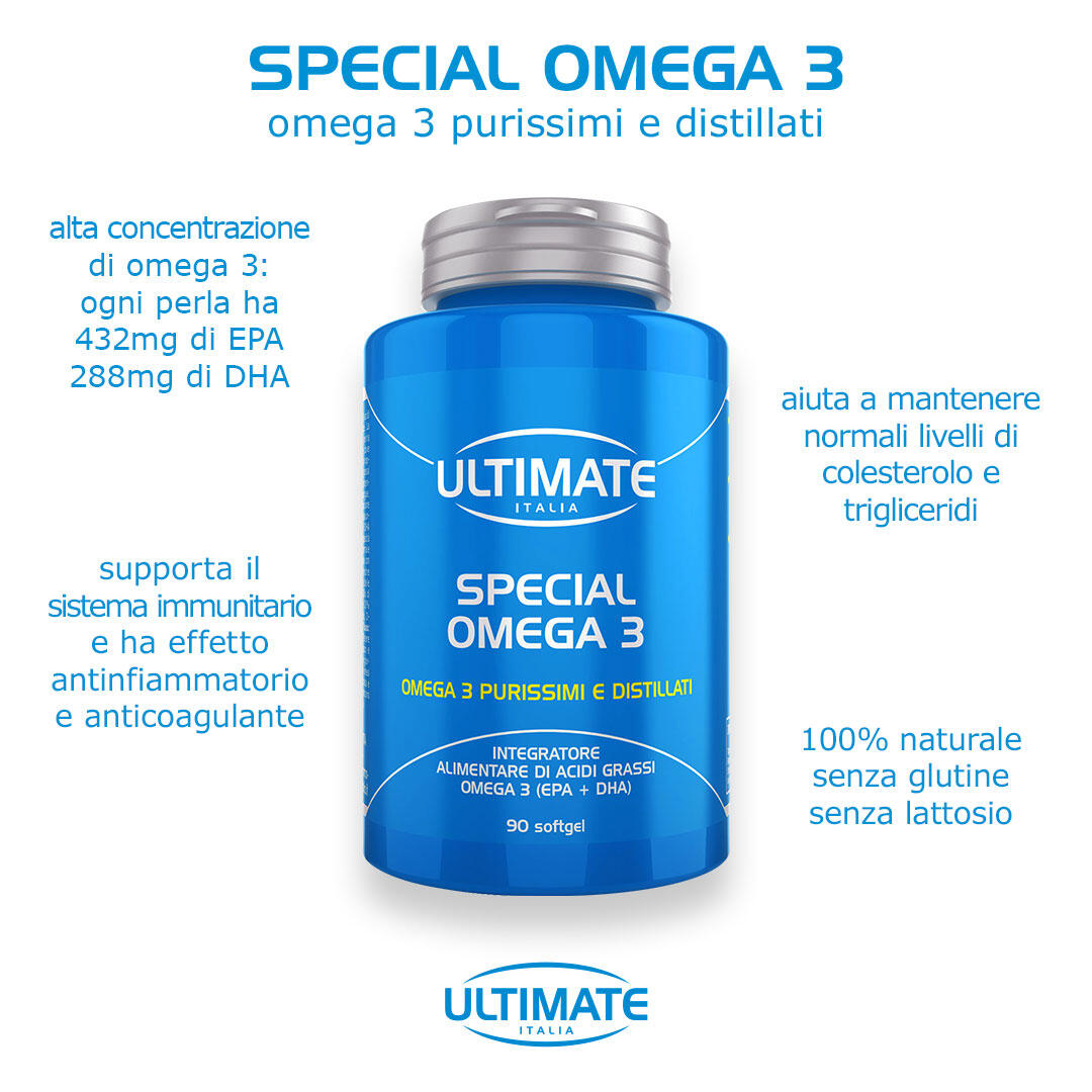 Integratore alimentare - SPECIAL OMEGA 3 - 90 softgel 6/7