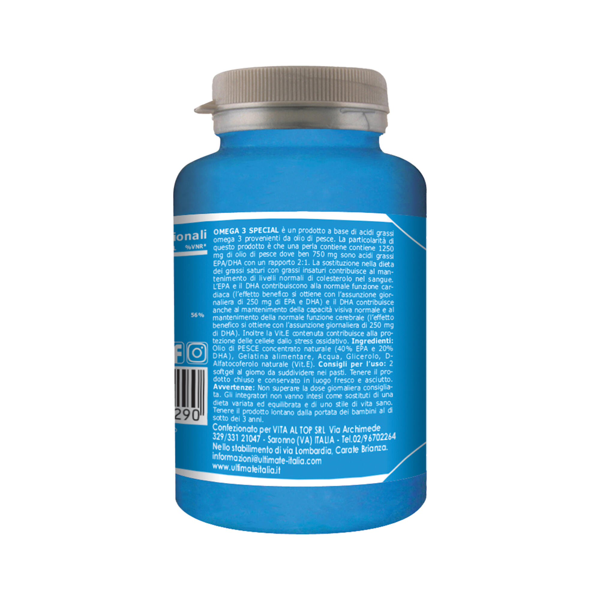 Integratore alimentare - SPECIAL OMEGA 3 - 90 softgel 2/7