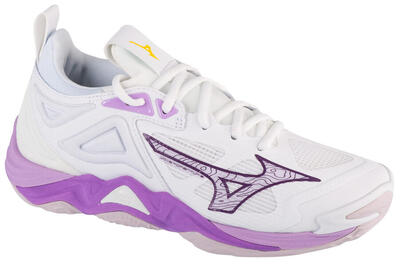 Scarpe da ginnastica Mizuno Wave Momentum 3. Bianca. Donne