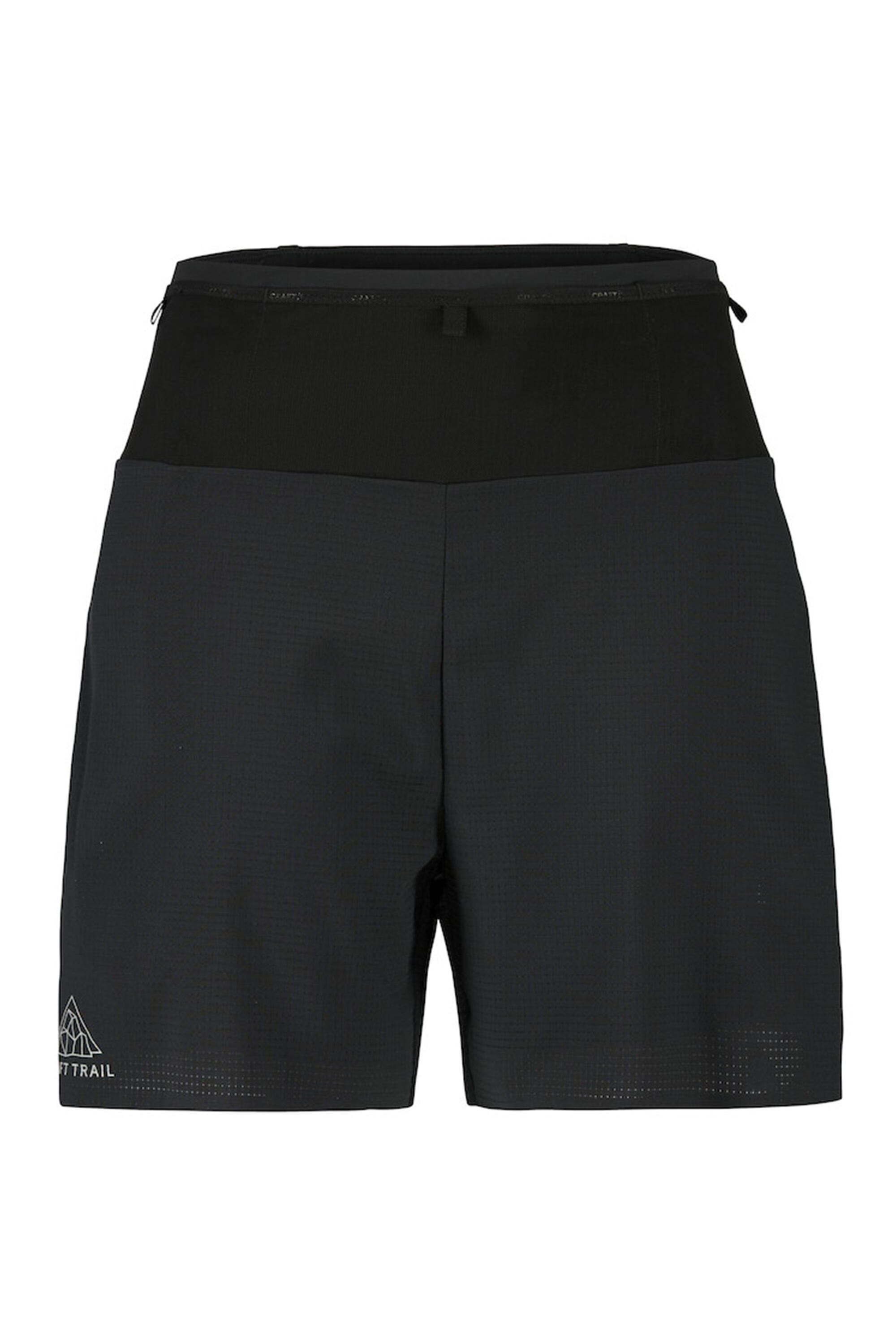 craft PRO Trail Shorts W – Lekki szort 2w1 z stretchu – Black