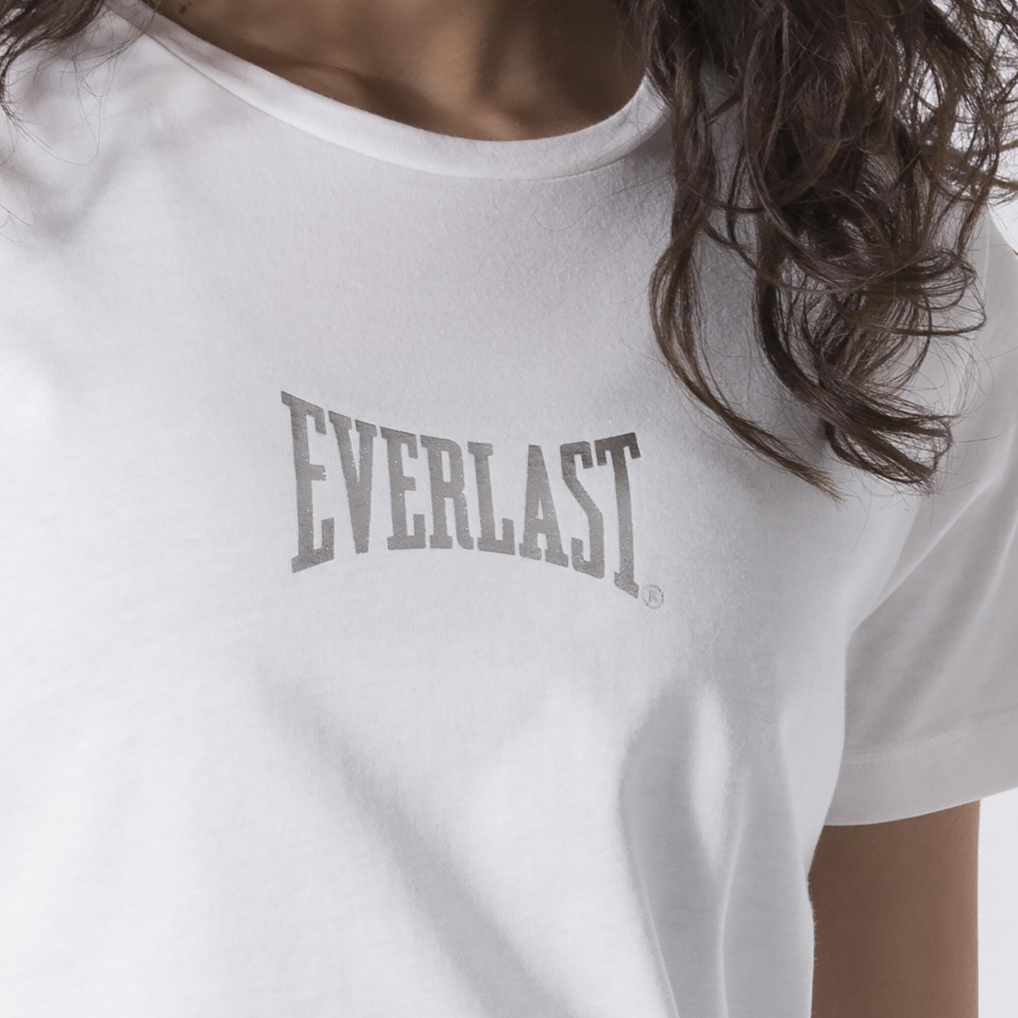 T-SHIRT BASIQUE EN JERSEY BLANC CASSE COTON 4/6