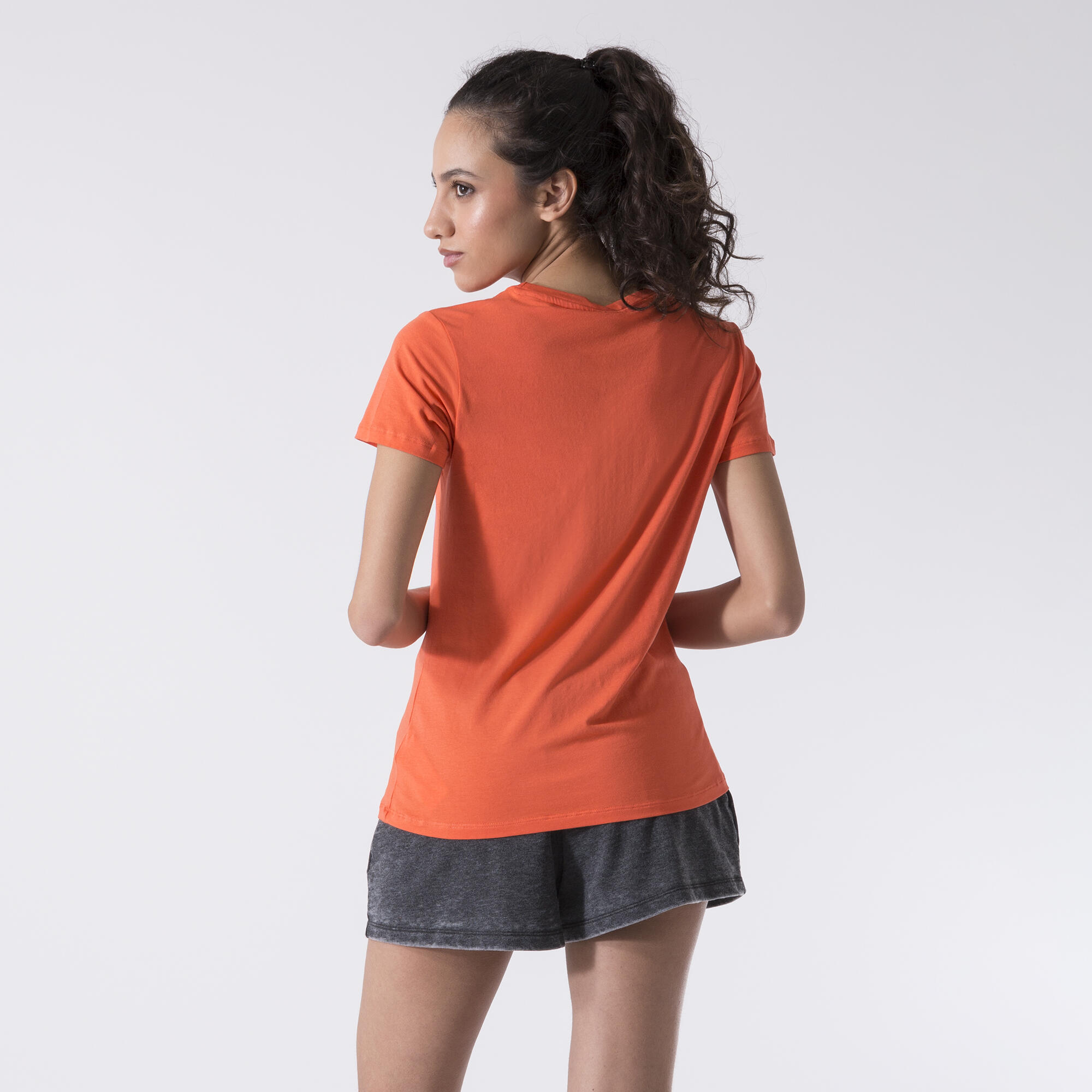 T-SHIRT MINIMAL BOXING CORAL (CORALLO) COTONE, MODAL, ELASTAN 2/6