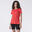 T-SHIRT BASIQUE EN JERSEY RED CORAL COTON